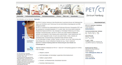 Desktop Screenshot of petct-zentrum-hamburg.de